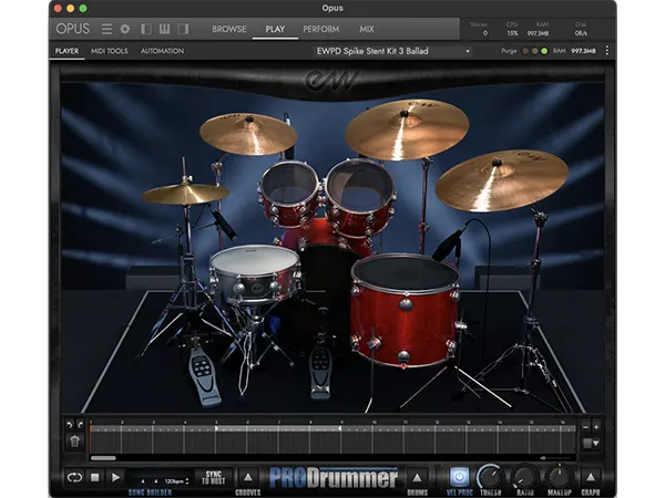 EastWest Sounds ProDrummer 1