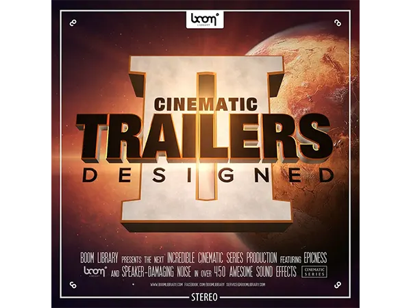 Boom Library Cinematic Trailers Designed 2 Stereo