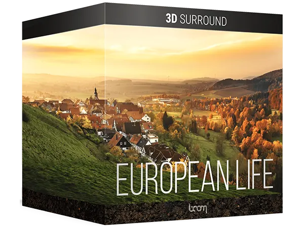 Boom Library European Life Stereo 3D Surround