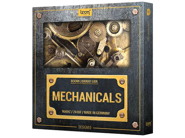 Boom Library Mechanicals Designed