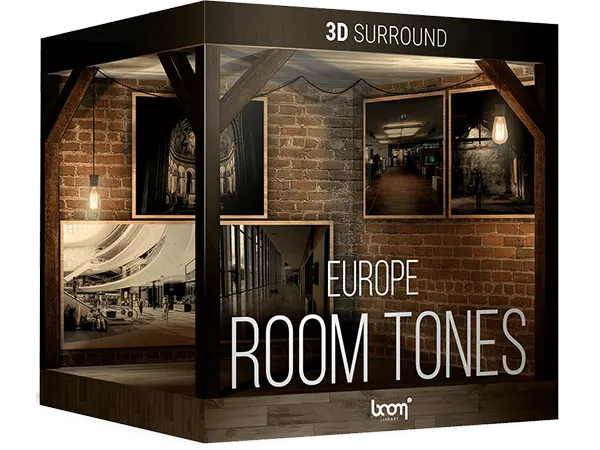 Boom Library Room Tones Europe 3D Surround