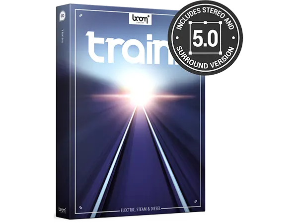 Boom Library Trains Stereo 3D Surround