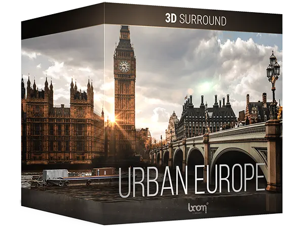 Boom Library Urban Europe 3D Surround