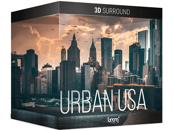 Boom Library Urban USA 3D Surround