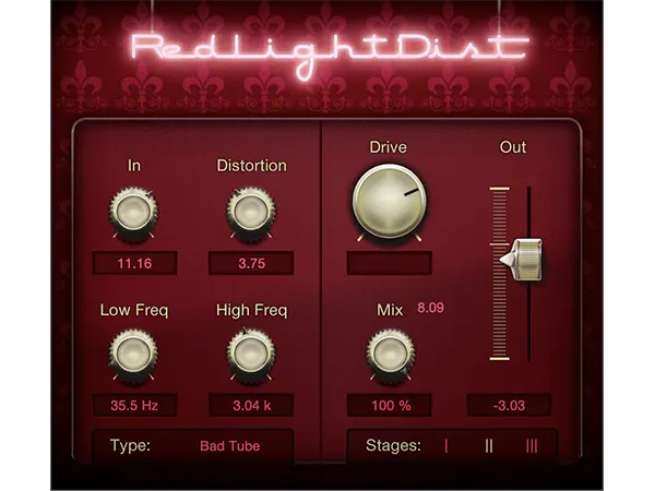 PreSonus Red Light Distortion