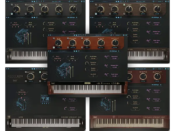 Boz Digital Labs All Pro Pianos Bundle