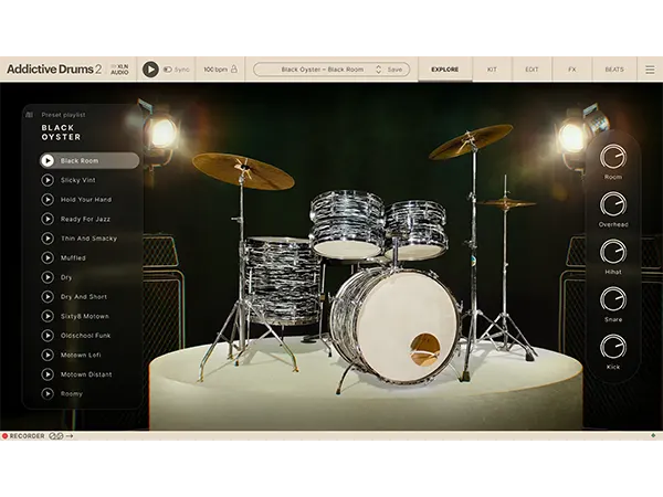 XLN Audio Addictive Drums 2 Black Oyster