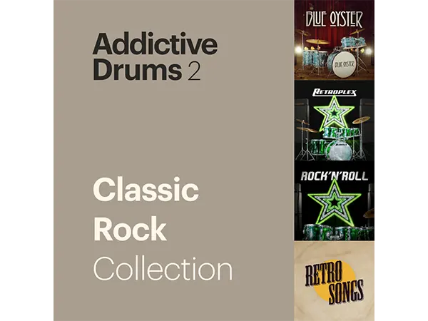 XLN Audio Addictive Drums 2 Classic Rock Collection