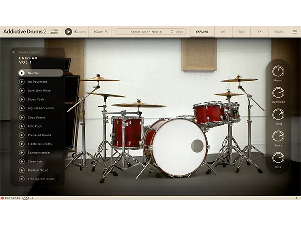 XLN Audio Addictive Drums 2 Fairfax Vol 1