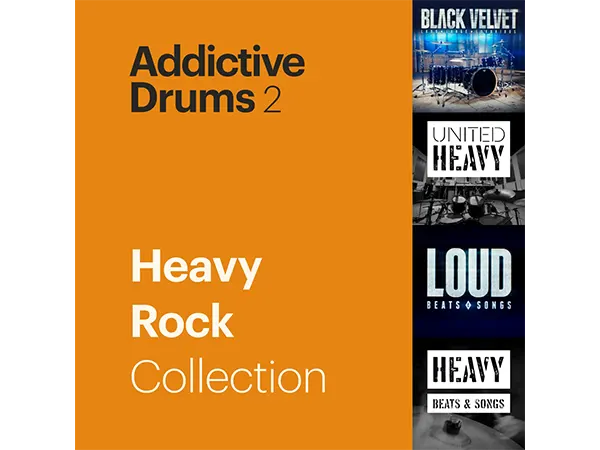 XLN Audio Addictive Drums 2 Heavy Rock Collection