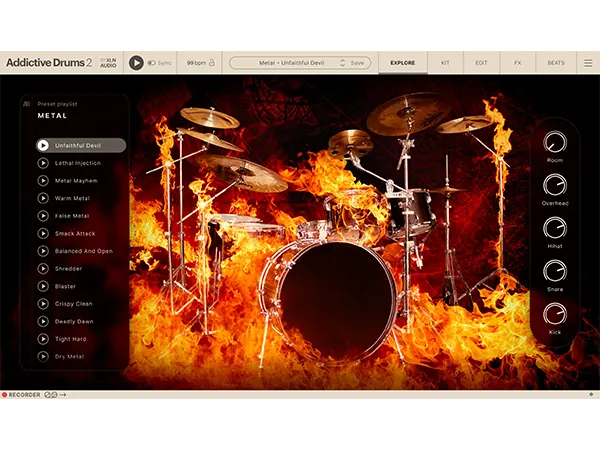 XLN Audio Addictive Drums 2 Metal