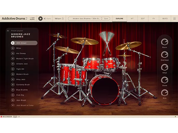 XLN Audio Addictive Drums 2 Modern Jazz Brushes