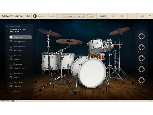 XLN Audio Addictive Drums 2 Modern Soul And R&B