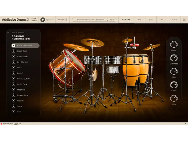 XLN Audio Addictive Drums 2 Session Percussion