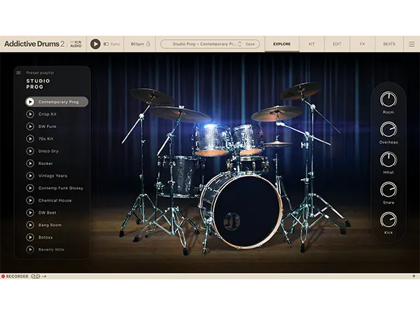 XLN Audio Addictive Drums 2 Studio Prog