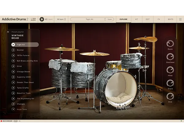 XLN Audio Addictive Drums 2 Vintage Dead