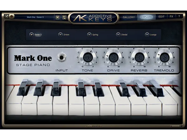 XLN Audio Addictive Keys Mark One