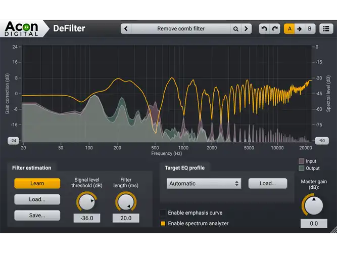 Acon Digital DeFilter