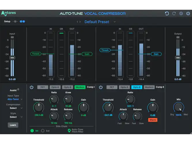 Antares Auto-Tune Vocal Compressor