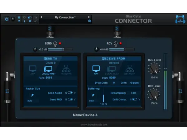 Blue Cat Connector
