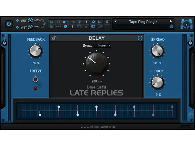 Blue Cat Late Replies