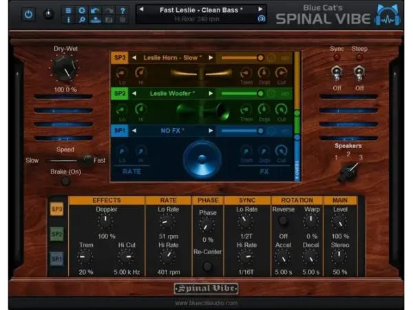 Blue Cat Spinal Vibe