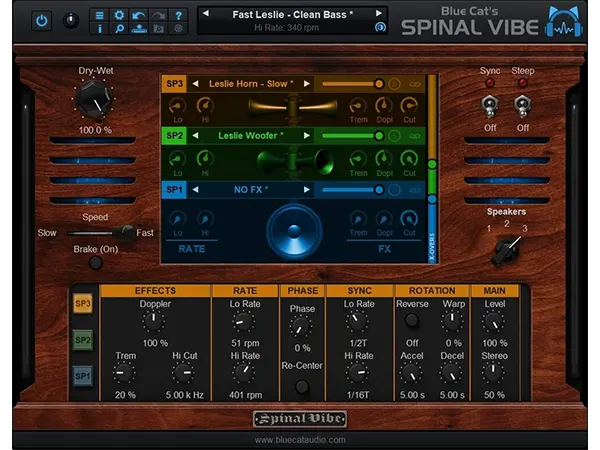 Blue Cats Spinal Vibe