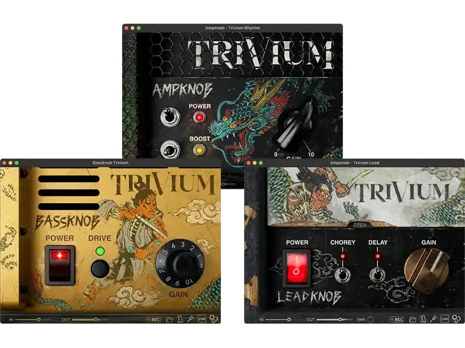 Bogren Digital Trivium Ampknob Bundle