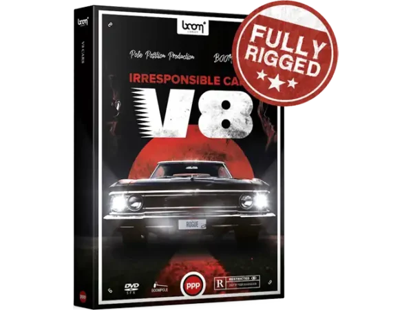 Boom Library Cars V8 Fully Rigged