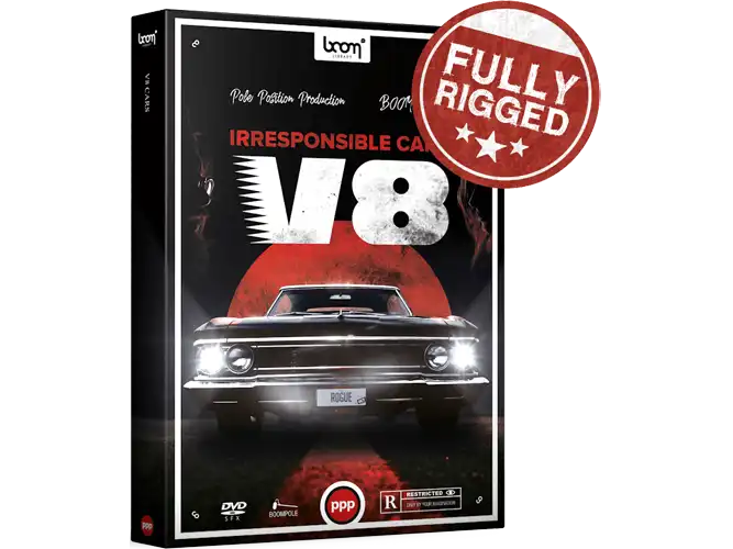 Boom Library Cars V8 Fully Rigged