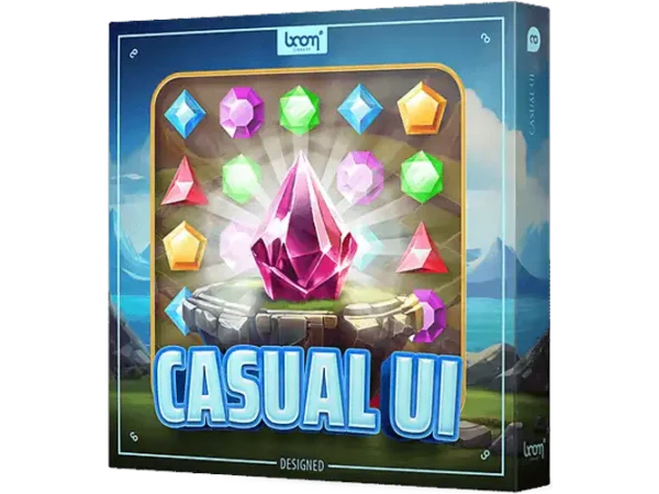 Boom Library Casual UI Designed