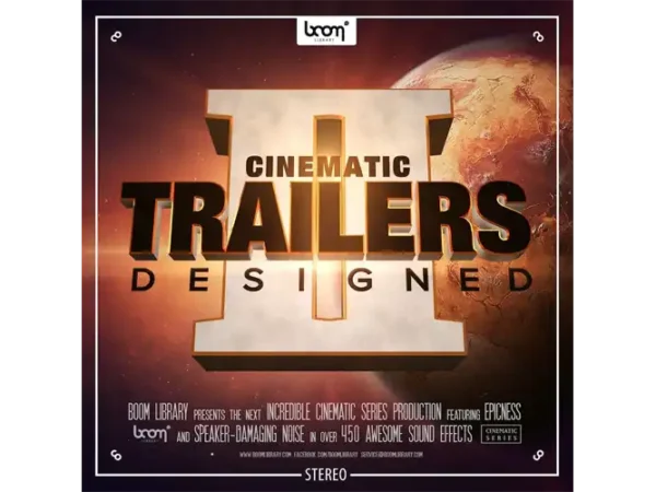 Boom Library Cinematic Trailers Designed 2 Stereo