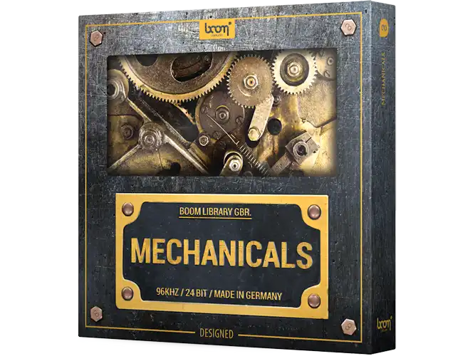 Boom Library Mechanicals Designed