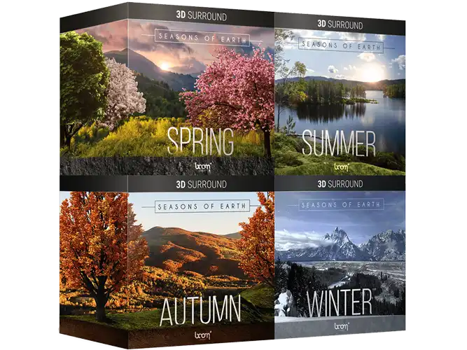 Boom Library Seasons of Earth Bundle 3D Surround