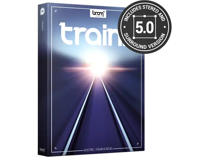 Boom Library Trains Stereo 3D Surround