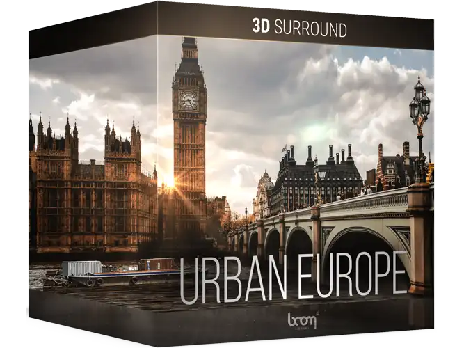 Boom Library Urban Europe 3D Surround