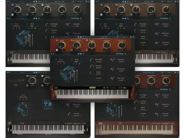 Boz Digital Labs All Pro Pianos Bundle