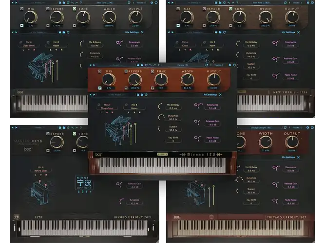 Boz Digital Labs All Pro Pianos Bundle