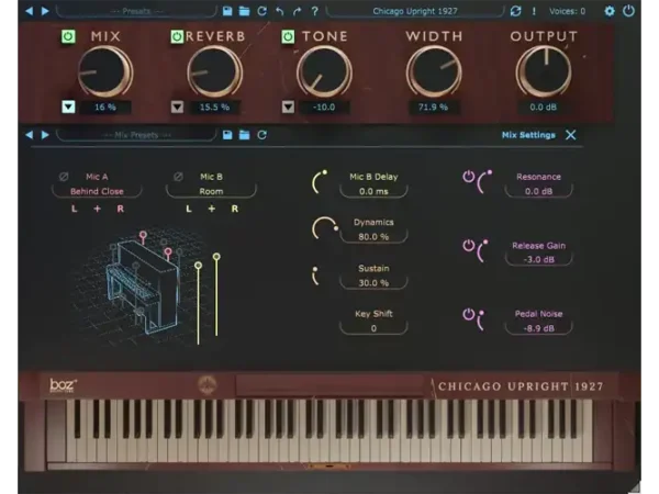 Boz Digital Labs Chicago Upright 1927 Pro