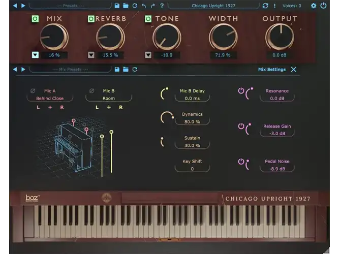 Boz Digital Labs Chicago Upright 1927 Pro
