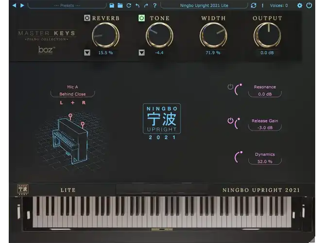Boz Digital Labs Ningbo Upright 2021 Lite
