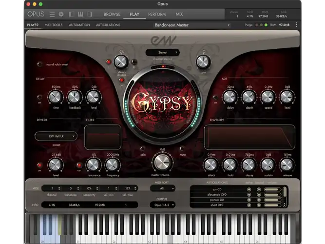 EastWest Sounds Gypsy