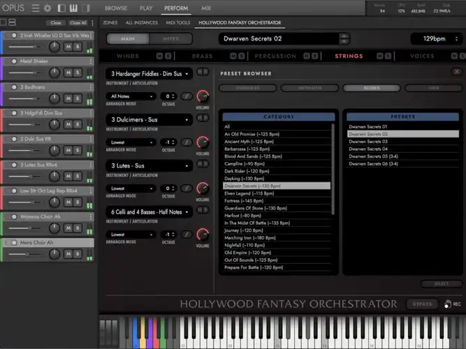 EastWest Sounds Hollywood Fantasy Orchestrator