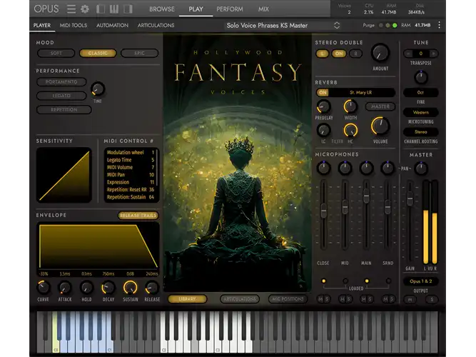 EastWest Sounds Hollywood Fantasy Voices