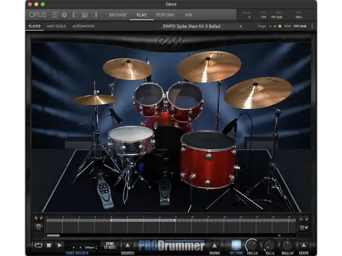 EastWest Sounds ProDrummer 1 & 2