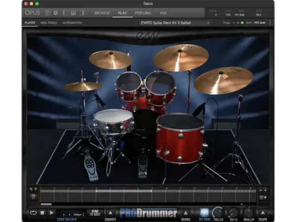 EastWest Sounds ProDrummer 2