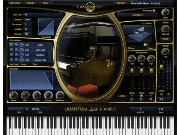 EastWest Sounds Pianos Platinum Bundle