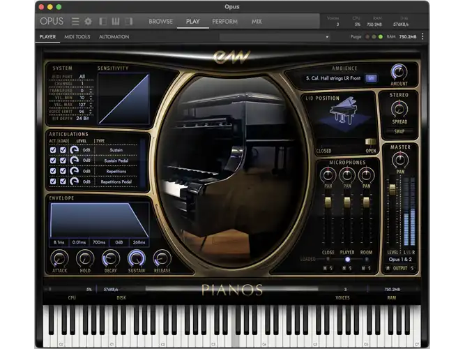 EastWest Sounds Yamaha C7 Platinum