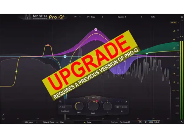 FabFilter Pro-Q 4 Upgrade From Pro-Q 1 2 Or 3
