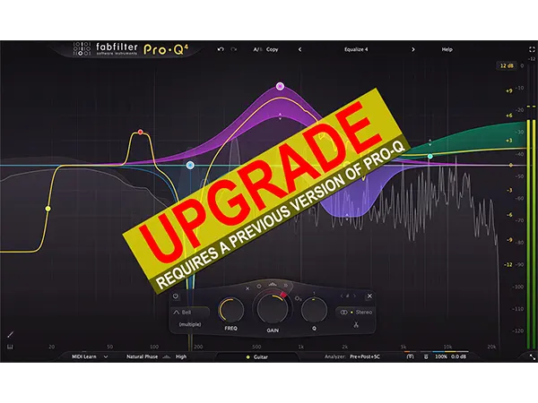 FabFilter Pro-Q 4 Upgrade From Pro-Q 1 2 Or 3